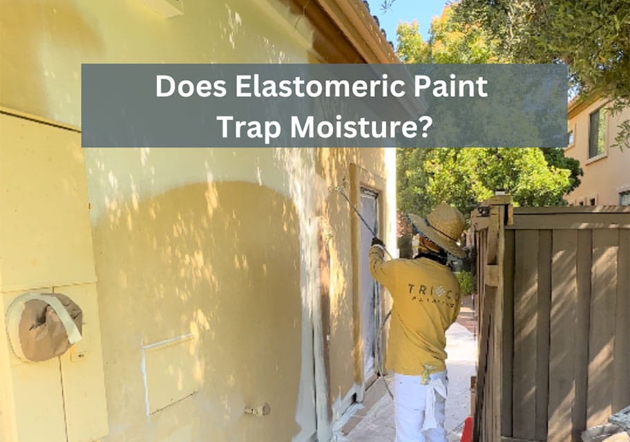 Does Elastomeric Paint Trap Moisture?