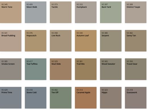 Vinyl Safe Colors By Sherwin Williams