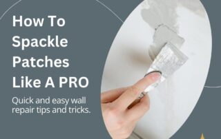 How To Spackle Patches Like A Pro