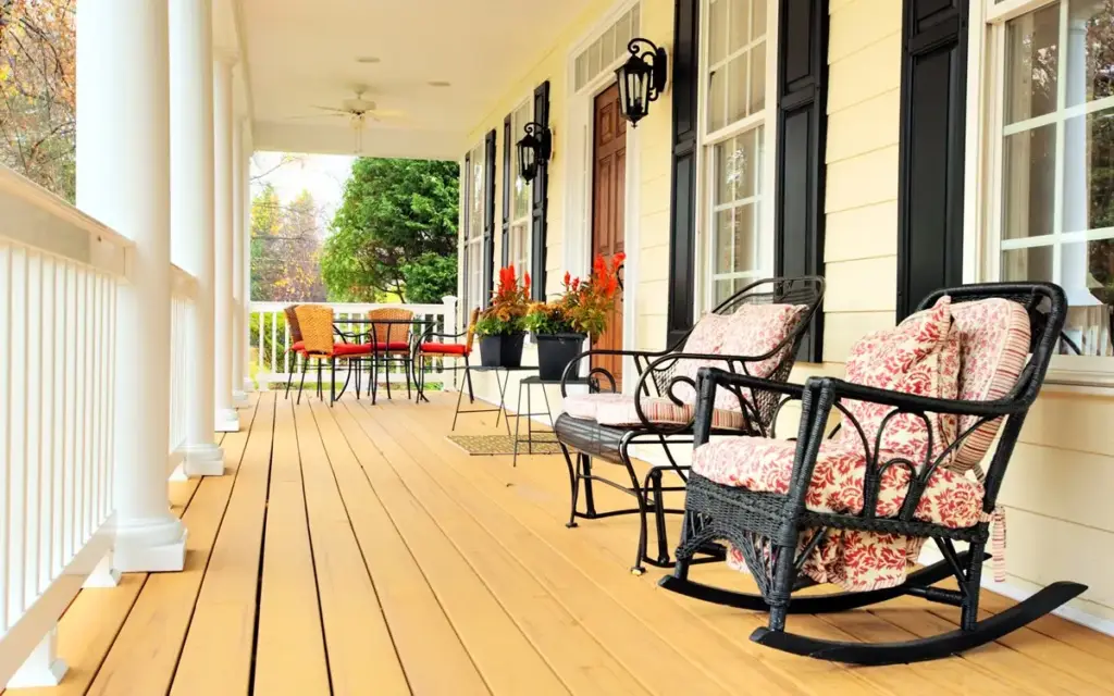 colorful porch ideas