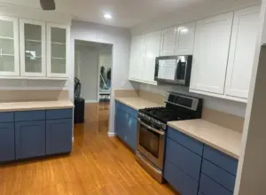 White Cabinets vs Bold Colors