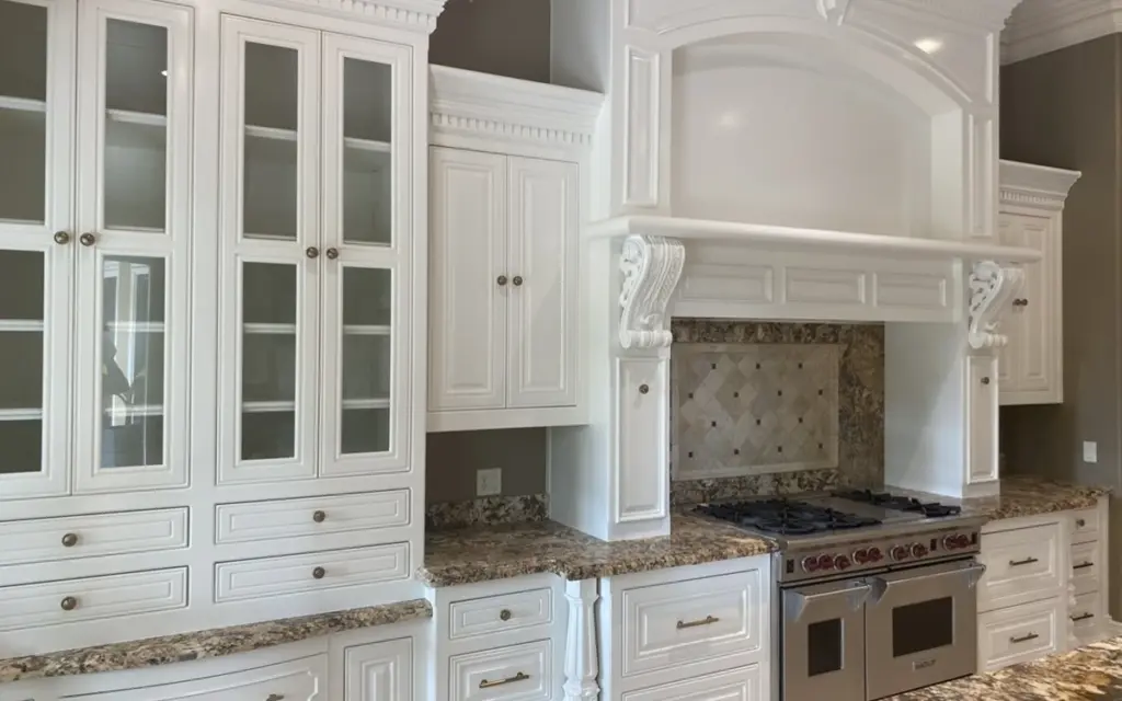 White Cabinets vs Bold Colors