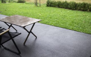 stain-resistant patio flooring