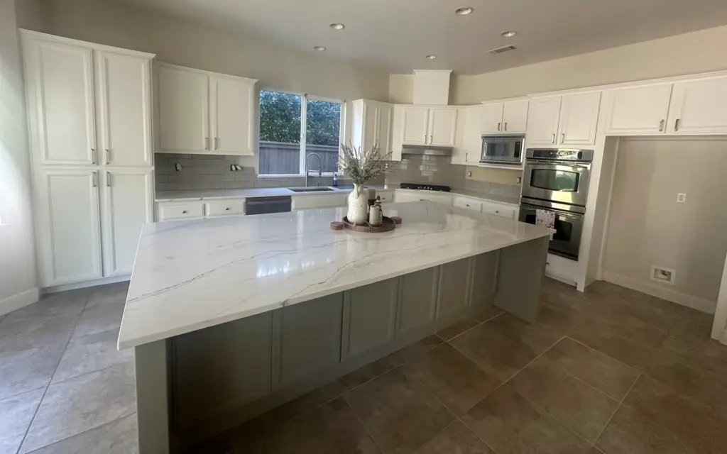 Trico Painting How to Make Builder-Grade Cabinets Look Custom (Without Replacing Them) make builder-grade cabinets look custom